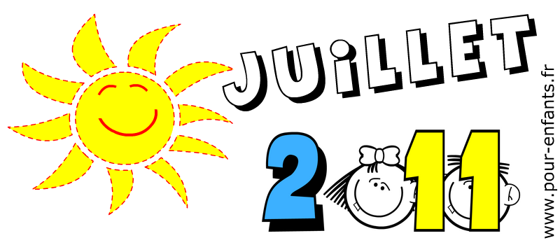 calendrier juillet 2011