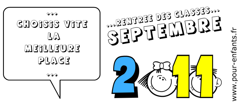 calendrier septembre 2011