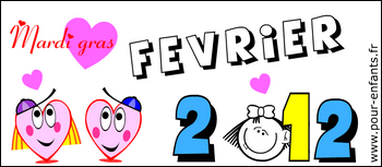 calendrier fevrier 2012 date st valentin 2012