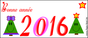 Dessin pour souhaiter une bonne annee 2016 sapin de NOEL gratuit à imprimer faire carte bonne annee 2016