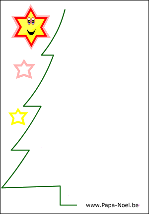 Papier à lettre de NOEL nouvel an gratuit à imprimer papeterie