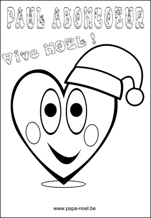 Coloriage de NOEL gratuit à imprimer