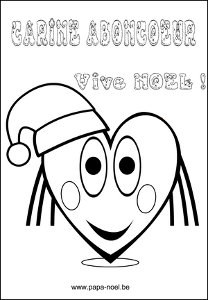 Dessin de Noël gratuit à imprimer