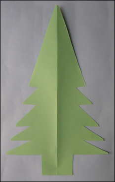 sapin de NOEL fabriquer un sapin de Noël en papier